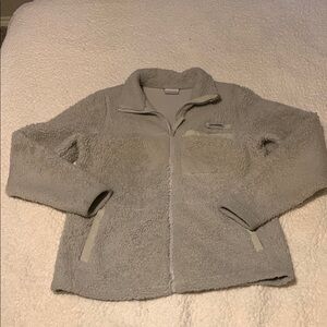 Cozy Beige Women’s Sherpa Jacket
